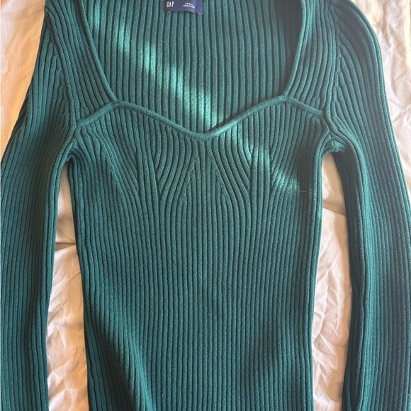 GAP Ribbed Long Sleeve Top - Picture 3 of 3